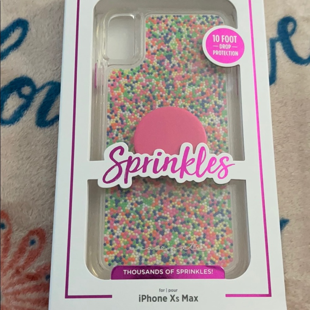 SOLD- CaseMate Sprinkles iPhone XS Max Case